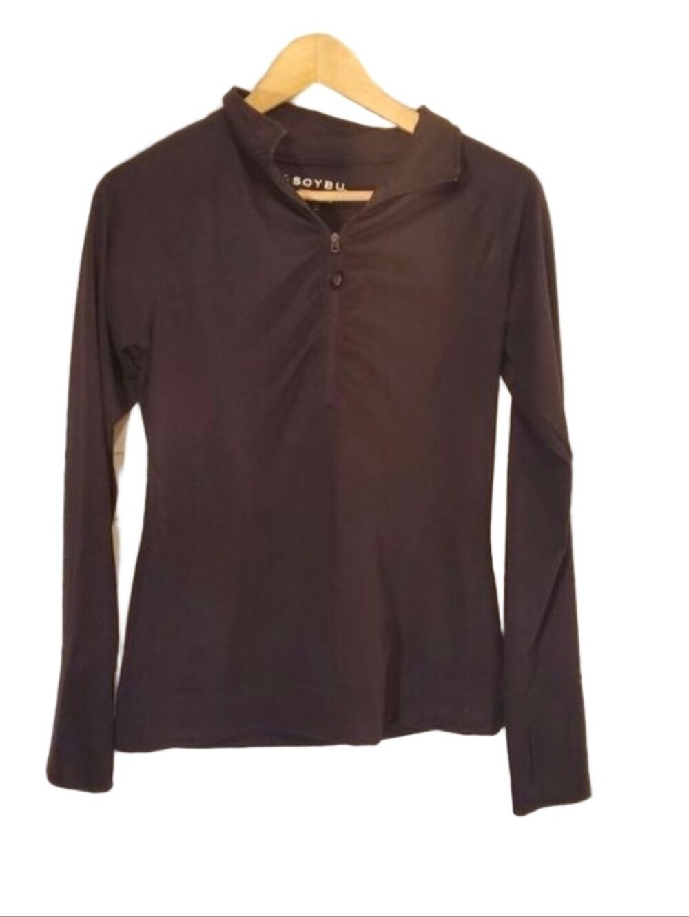 Soybu half-zip athletic top